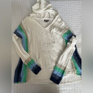 Natural Reflection knit hoodie